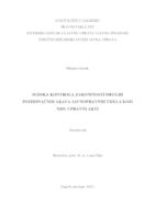 prikaz prve stranice dokumenta Sudska kontrola zakonitosti drugih pojedinačnih akata javnopravnih tijela koji nisu upravni akti