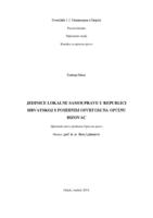 prikaz prve stranice dokumenta Jedinice lokalne samouprave u Republici Hrvatskoj s posebnim osvrtom na općinu Bizovac