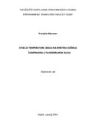 prikaz prve stranice dokumenta Utjecaj temperature zraka na kinetiku sušenja šampinjona u fluidiziranom sloju
