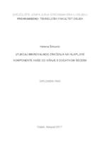 prikaz prve stranice dokumenta Utjecaj mikrovalnog zračenja na hlapljive komponente kaše od višnje s dodatkom šećera