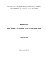 prikaz prve stranice dokumenta Mikotoksini u žitaricama žetve 2013. u Hrvatskoj