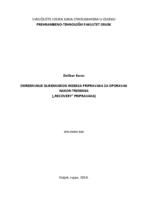 prikaz prve stranice dokumenta Određivanje glikemijskog indeksa pripravaka za oporavak nakon treninga ("recovery" pripravaka)