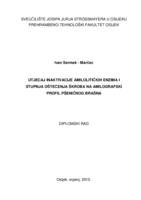 prikaz prve stranice dokumenta Utjecaj inaktivacije amilolitičkih enzima i stupnja oštećenja škroba na amilografski profil pšeničnog brašna