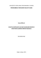 prikaz prve stranice dokumenta Svojstva ekstrudata na bazi kukuruzne krupice s dodatkom izluženih repinih rezanaca