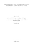 prikaz prve stranice dokumenta Proces obrade vode za ljudsku potrošnju grada Osijeka