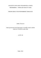 prikaz prve stranice dokumenta Utjecaj parametara homogenizacije na reološka svojstva salatne majoneze s dodatkom pulpe dinje