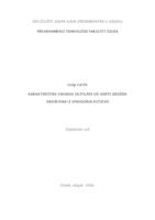 prikaz prve stranice dokumenta Karakteristike vinskog destilata od sorte grožđa graševina iz vinogorja Kutjevo