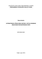 prikaz prve stranice dokumenta Antibakterijski učinak meda kestena i lipe na odabrane gram negativne bakterijske vrste
