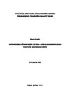 prikaz prve stranice dokumenta Antimikrobni učinak meda kestena i lipe na odabrane gram pozitivne bakterijske vrste