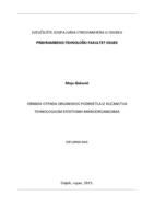 prikaz prve stranice dokumenta Obrada otpada organskog podrijetla iz kućanstva tehnologijom efektivnih mikroorganizama