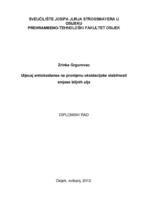 prikaz prve stranice dokumenta Utjecaj antioksidansa na promjenu oksidacijske stabilnosti smjese biljnih ulja