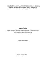 prikaz prve stranice dokumenta Modifikacija škroba izoliranog iz pšenice sorte "Srpanjka" epiklorhidrinom