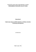 prikaz prve stranice dokumenta Optimiranje utjecaja različitih dodataka na inhibiciju naknadne kristalizacije tekućeg šećera
