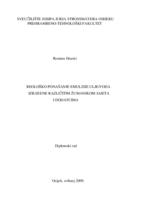 prikaz prve stranice dokumenta Reološko ponašanje emulzije ulje/voda izrađene različitim žumanjkom jajeta i dodacima