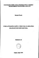 prikaz prve stranice dokumenta Utjecaj žumanjka jajeta i dodataka na reološko ponašanje emulzije ulje/voda