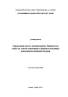 prikaz prve stranice dokumenta Prehrambene navike i socioekonomski čimbenici koji utječu na stupanj uhranjenosti učenika petih razreda Bjelovarsko-bilogorske županije