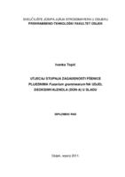 prikaz prve stranice dokumenta Utjecaj stupnja zagađenosti pšenice plijesnima Fusarium graminearum na udjel deoksinivalenola (DON-a) u sladu