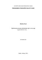 prikaz prve stranice dokumenta Optimiranje procesa ekstrakcije ulja iz zrna soje superkritičnim CO2