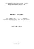 prikaz prve stranice dokumenta Antagonizam Bifidobacterium longum tijekom fermentacije tri vrste mlijeka s dodatkom meda na baktriju Yersinia enterocolitica