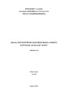 prikaz prve stranice dokumenta Izrada uravnoteženih geoloških profila pomoću računalne aplikacije "Move"