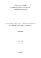 prikaz prve stranice dokumenta Kakvoća podzemne vode na priljevnom području planiranog vodocrpilišta Črnkovec