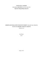 prikaz prve stranice dokumenta Određivanje hidrauličke vodljivosti pomoću parametara porozne sredine na primjeru crpilišta Osekovo
