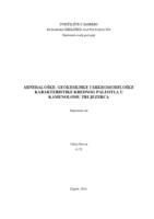prikaz prve stranice dokumenta Mineraloške, geokemijske i mikromorfološke karakteristike krednog paleotla u kamenolomu Tri jezerca