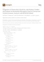 prikaz prve stranice dokumenta Integration of photovoltaic electricity with shallow geothermal systems for residential microgrids : proof of concept and techno-economic analysis with RES2GEO model : supplementary material : algorithm for calculation of thermal demand