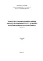 prikaz prve stranice dokumenta Prikupljanje ulaznih podataka za analize opasnosti od klizanja na području sliva rijeke Dubračine (Primorsko-goranska županija)