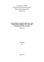 prikaz prve stranice dokumenta Geokemijske i mineraloške karakteristike tehnogenih i smeđih tala u blizini termoelektrane "Plomin"