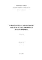 prikaz prve stranice dokumenta Istraživanje mogućnosti površinske eksploatacije gipsa strojevima za kontinuirani iskop