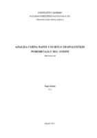 prikaz prve stranice dokumenta Analiza cijena nafte u svjetlu geopolitičkih poremećaja u 2011. godini