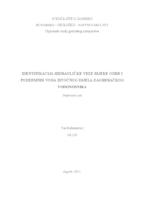 prikaz prve stranice dokumenta Identifikacija hidrauličke veze rijeke Odre i podzemnih voda istočnog dijela zagrebačkog vodonosnika