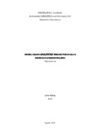 prikaz prve stranice dokumenta Model grafo-analitičke obrade podataka o eksploatacijskim poljima