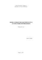 prikaz prve stranice dokumenta Model energetski neovisne kuće s automatiziranim prozorom 
