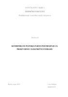 prikaz prve stranice dokumenta Kombinirano plinsko-parno postrojenje za proizvodnju električne energije