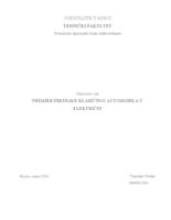 prikaz prve stranice dokumenta PRIMJER PREINAKE KLASIČNOG AUTOMOBILA U ELEKTRIČNI