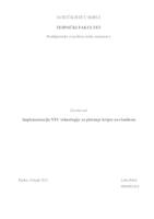 prikaz prve stranice dokumenta Implementacija NFC tehnologije za plaćanje kripto novčanikom / NFC implementation for crypto wallet payments