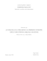 prikaz prve stranice dokumenta Automatizacija strojarnice za pripremu potrošne tople vode i podnog grijanja s bazenom