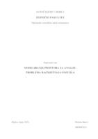 prikaz prve stranice dokumenta Modeliranje prostora za analizu problema razmještaja osjetila