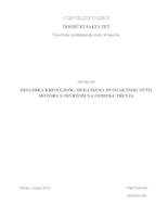 prikaz prve stranice dokumenta DINAMIKA KRIVULJNOG MEHANIZMA DVOTAKTNOG OTTO MOTORA S OSVRTOM NA GUBITKE TRENJA