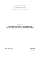 prikaz prve stranice dokumenta PROSTORNA RASPODJELA NEUZORKOVANIH PODATAKA VEZANIH ZA LOKACIJU U OKRUŽENJU R