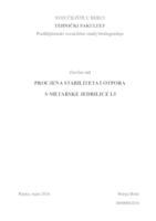 prikaz prve stranice dokumenta PROCJENA STABILITETA I OTPORA 5-METARSKE JEDRILICE