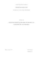 prikaz prve stranice dokumenta ELEKTROTEHNIČKI PROJEKT PUNIONICE ZA ELEKTRIČNE AUTOMOBILE