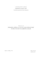 prikaz prve stranice dokumenta PRIMJENA MJERA ZA POVEĆANJE ENERGETSKE UČINKOVITOSTI STAMBENE ZGRADE