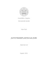 prikaz prve stranice dokumenta Autotransplantacija zubi