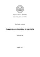 prikaz prve stranice dokumenta Tumori malih žlijezda slinovnica