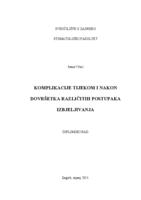 prikaz prve stranice dokumenta Komplikacije tijekom i nakon dovršetka različitih postupaka izbjeljivanja