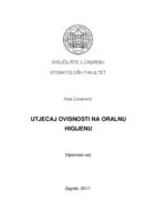 prikaz prve stranice dokumenta Utjecaj ovisnosti na dentalnu higijenu