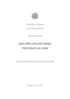 prikaz prve stranice dokumenta Biološki orijentirana preparacija zuba 